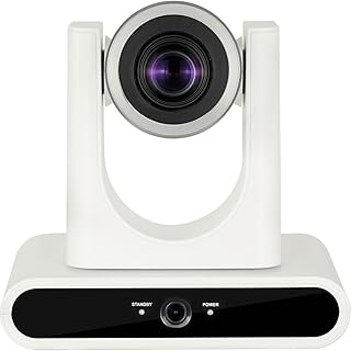 Lumens VC-TR40 AI Auto-Tracking Camera with AI-Powered Human Face Recognition, 1080P 60fps 20x Optical Zoom, HDMI, Etherne...