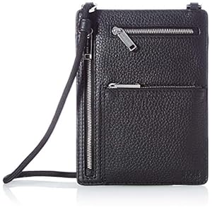 BOSS Heren Crosstown_Neck Pouch Envelope_with_Zip, Black1, ONESI