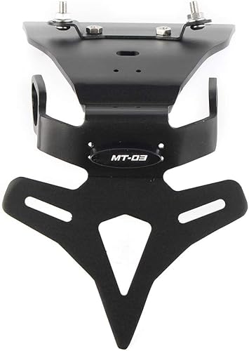 Miniatura 3 de Three T Soporte para marco de matrícula de motocicleta, cubierta eliminadora de guardabarros para Yamaha MT-03 2015-2017, negro