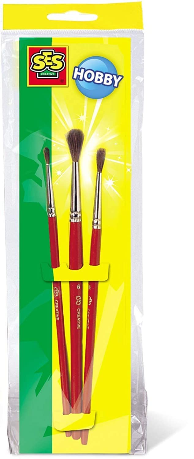 SES Creative Brush set 3 pieces