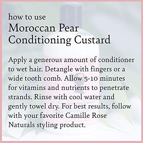 Camille Rose Moroccan Pear Conditioning Custard, 12 Fl Oz #TOP3