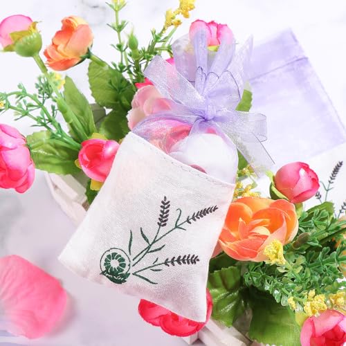 Bolsas de saquito de lavanda LALAFINA 6 piezas miniatura 2