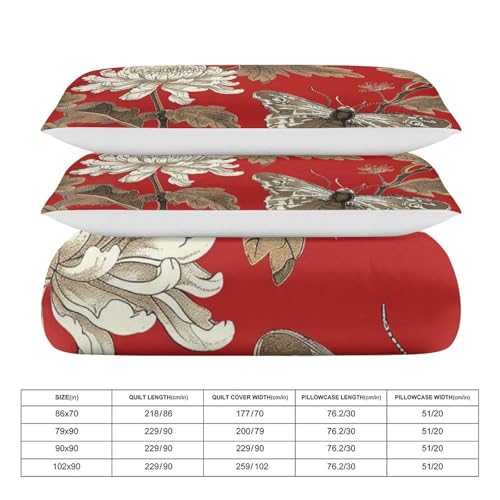 Parure de lit motif papillon au design élégant et finitions durables - 3