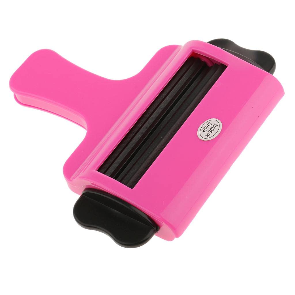 BAZPUR MART®Durable Squeeze Toothpaste Tube Dispenser Squeezer Bathroom Home Hand Tool Colors Random