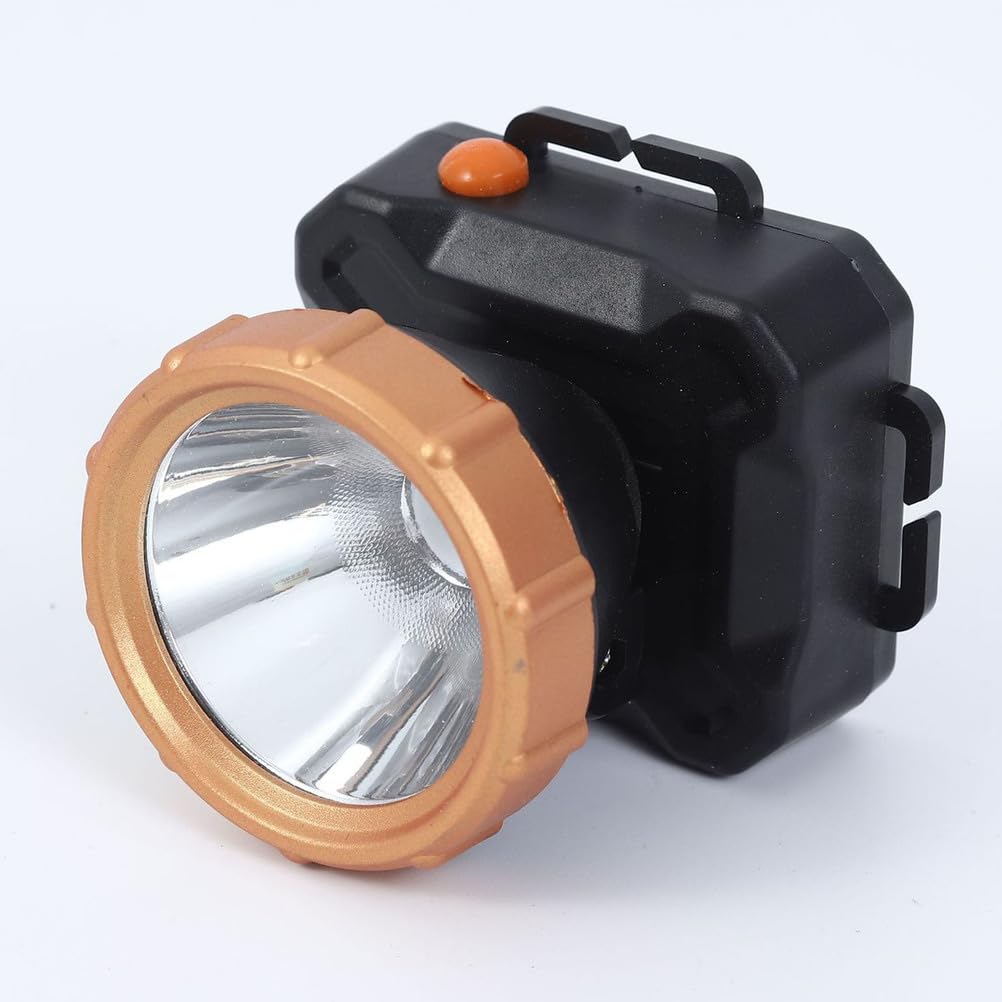 Przenośna mini lampa górnicza, latarka górnicza montowana na głowie, wbudowane koraliki LED o dużej mocy odpowiednie do naprawy, eksploracji i patrolowania