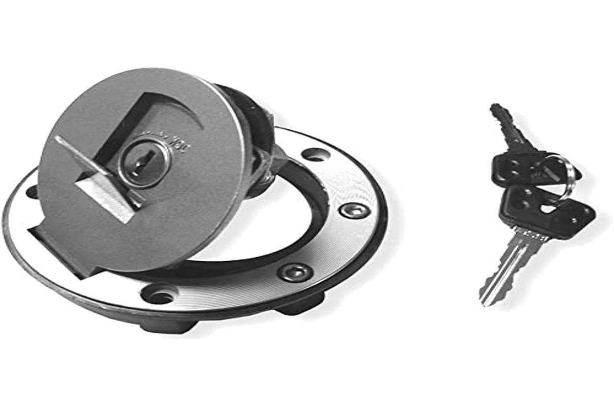 Vicma abschließbarer Tankdeckel – Schwarz (Metall) für Yamaha TZR 50 (1995–2002) und MBK X-Power 50 (2000–2003)