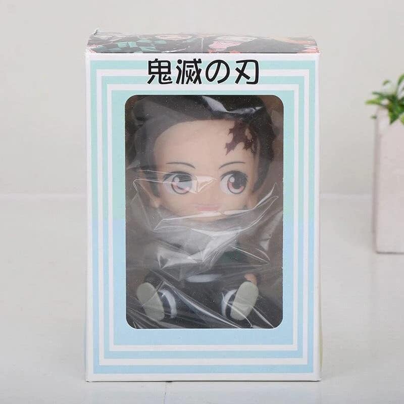 Image of Awestuffs Phone Holder Car Decoration Bobblehead Action Figure Pack of 1 (Tanji D Slayer)