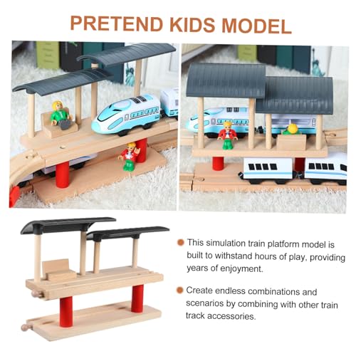 Station simulation en bois à offrir pour un anniversaire créatif