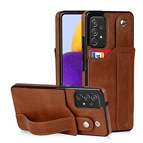 Étui en cuir S23 Plus Samsung Galaxy Note 20 Ultra coque marron A52 A13