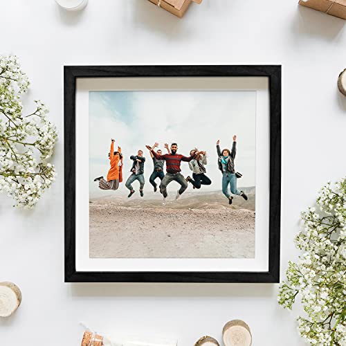 Image of Ritwika's Customised Photo Frame With Your Picture | Personalised Gift For Anniversary, Birthday, Wedding, Couples | Size 13.5 inch x 13.5 inch, Set of 1