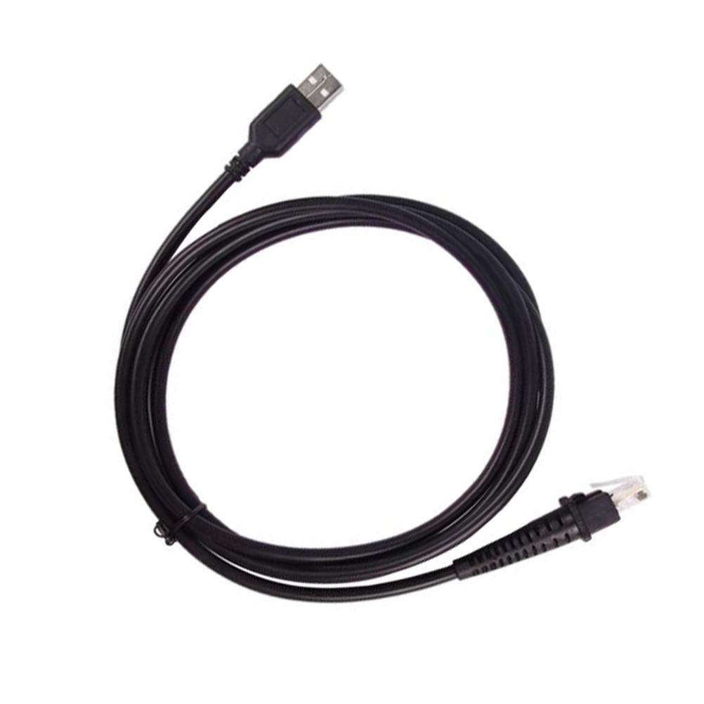 PARTSHE Cavo RS232 A Spirale 3m Per Scanner Datalogic - Compatibile Con GD4130, QD2130, QD2100 E Altri