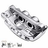 A-Premium Disc Brake Caliper Assembly with Bracket Compatible with Select Ford Models - For F-250 Super Duty 2013-2022, F-350 Super Duty 2013-2022, F-450 Super Duty 2013-2015 - Front Left Driver Side