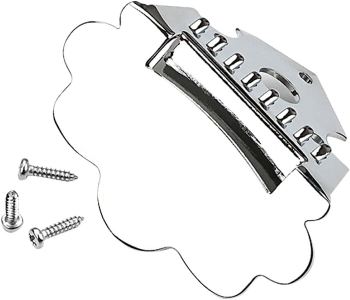 5sets Mandolin Tailpiece String Instrument Accessory for -term Use Finish Essential Tool for Mandolin
