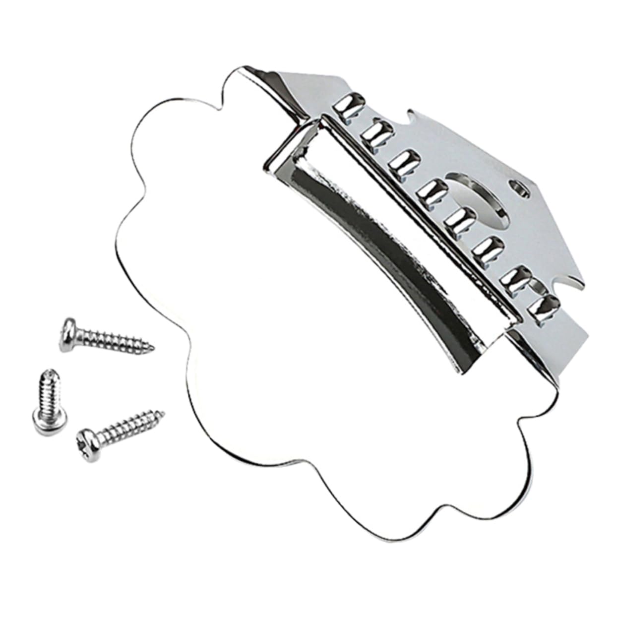 SUPVOX Stainless Steel Mandolin Tailpiece 8-string Precision Tuning Mandolin Instrument Accessory