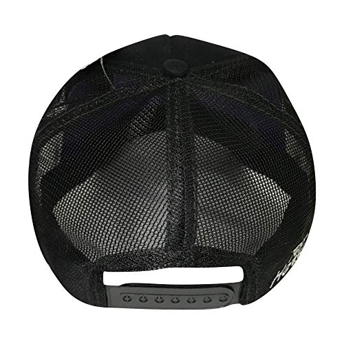 Boné De Vaquejada Top Horse Aba Curva Trucker Preto