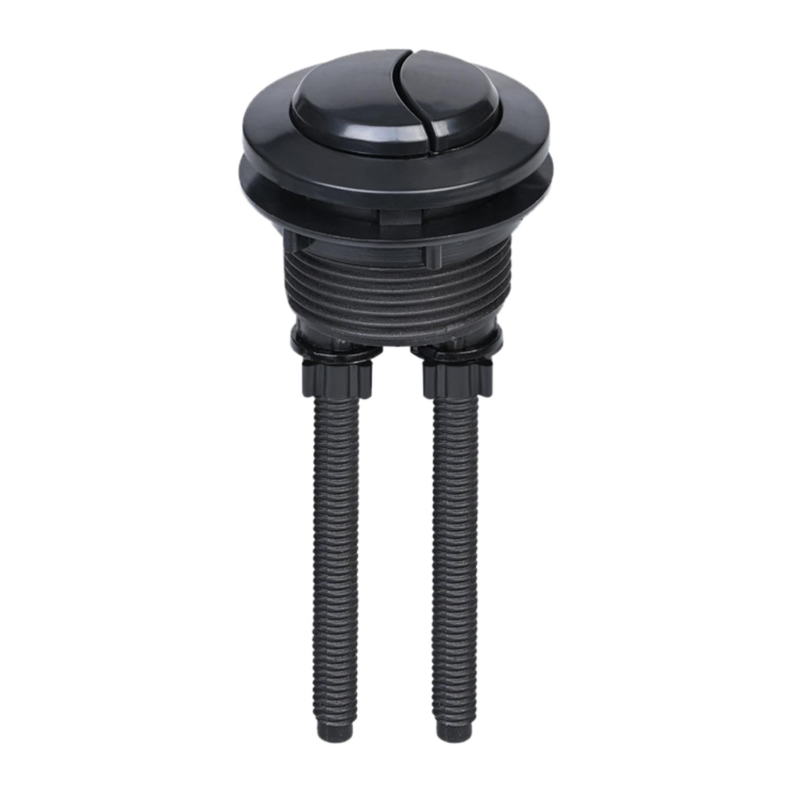 Pulsante di scarico WC a doppia pressione testa rotonda 38 mm Serbatoi d' acqua Accessorio di riparazione Pulsante di scarico WC rotondo ABS per bagno