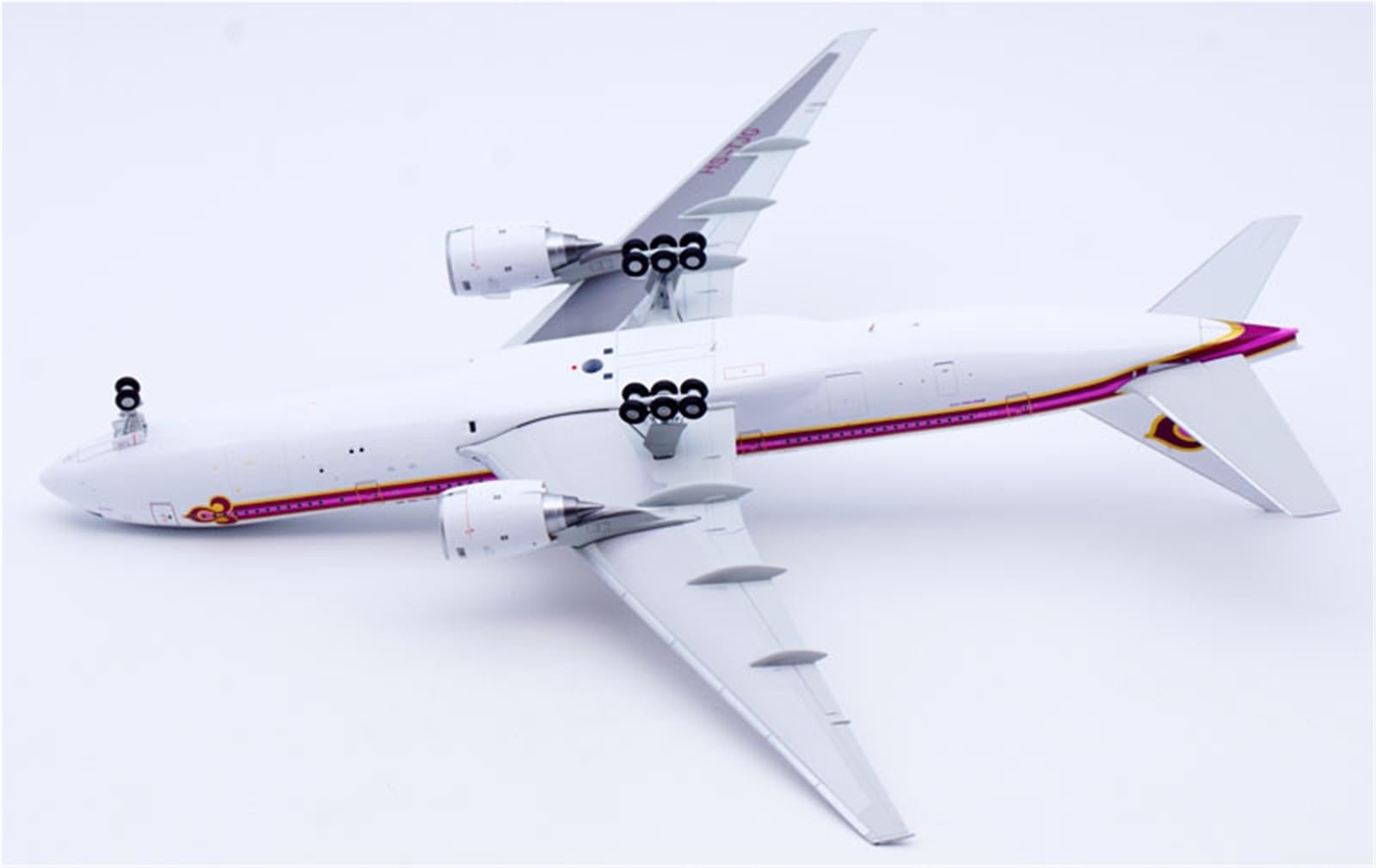Vantor Modelli di Aerei Replica 31CM 1/200 Modello di visualizzazione su Larga Scala Aereo per Thai Airways B777-200 HS-TJG Aereo finito statico da Collezione in Miniatura