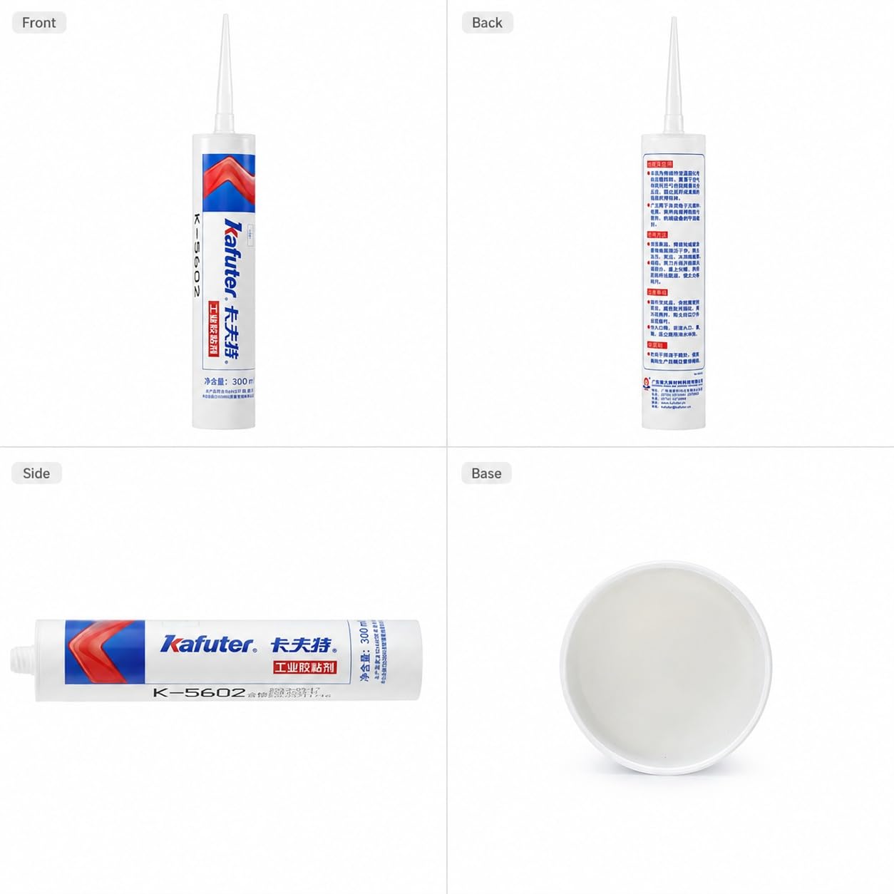 VIDOO 300ml Adhesivo Silicona Capa Fina Impermeable Resistente Al Clima