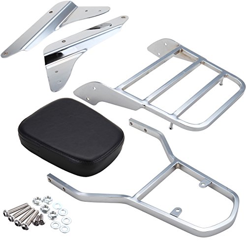 H-YEEU 4-in-1 Sissy Bar Rack