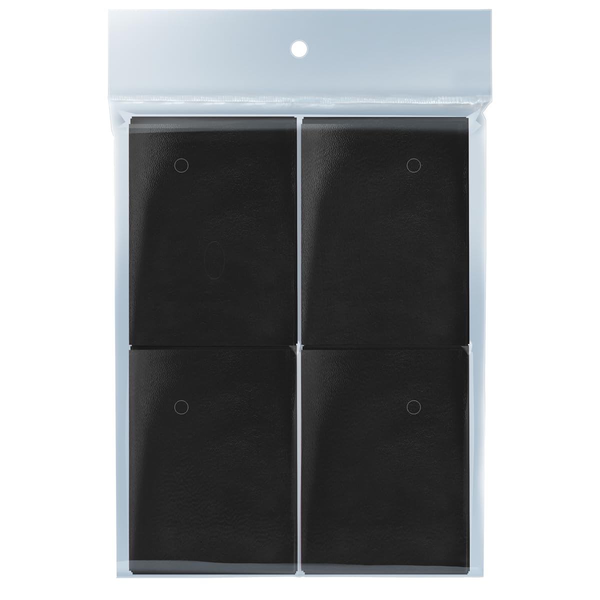 Ultra Pro - 500 pièces Noir PRO-Gloss Pochettes de Carte Standard, Protège et Range les Cartes à Collectionner, Cartes de Sport, MTG, Cartes D&D, Conçu pour Ajuster les Cartes de Taille Standard