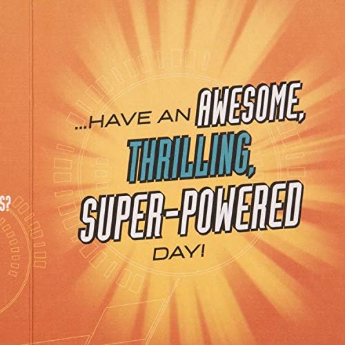 Hallmark 6th Birthday Card - Die-Cut Marvel Avengers Design