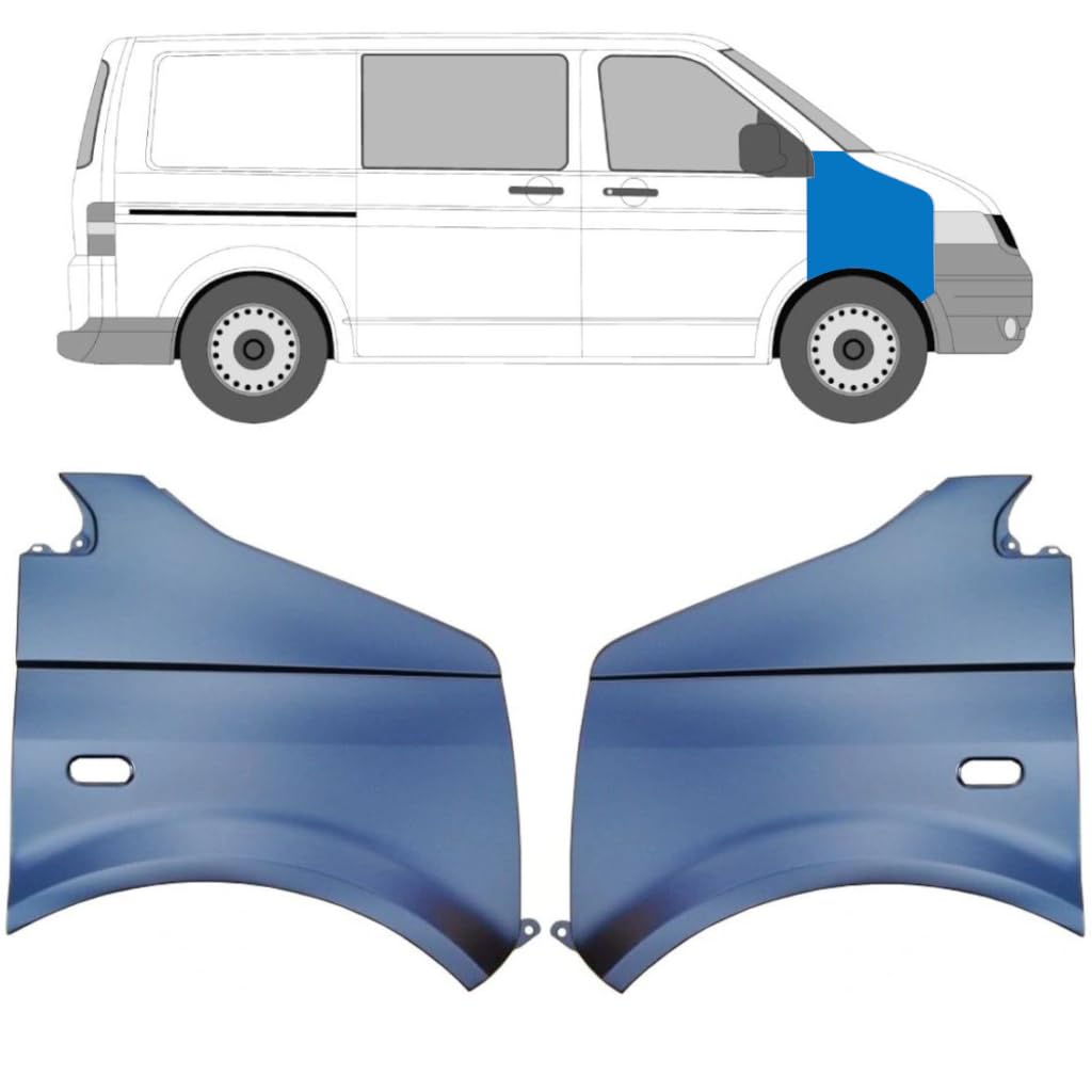 Vorne Kotflügel für Volkswagen Transporter T5 2003-2015 / Links+Rechts/Satz