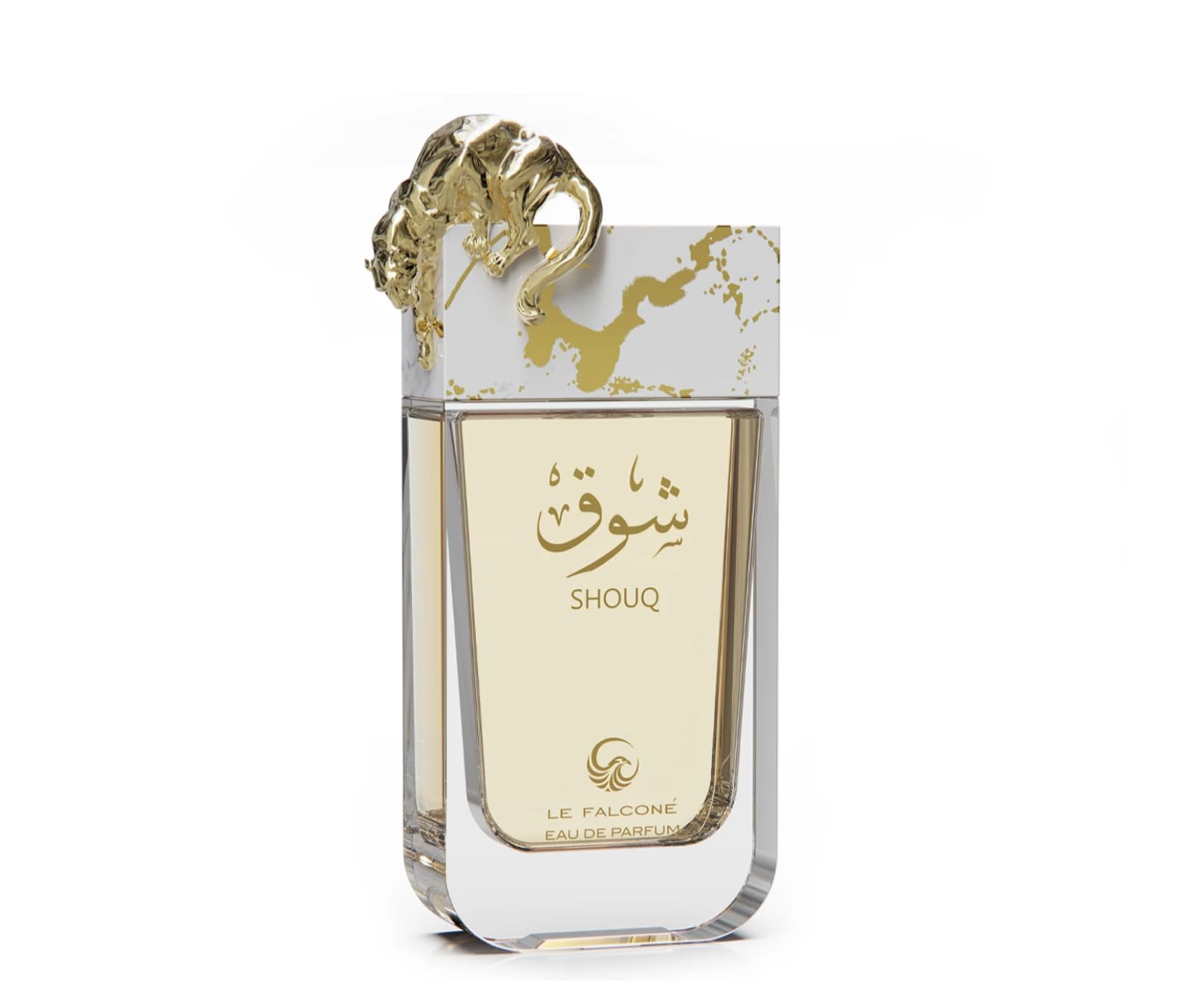 Perfume Shouq 90ML, Perfume Árabe para Mujer de Larga Duración, EDP Incluye Atomizador Recargable 5ML, Fragancia Dulce y Floral con Notas de Limón Caramelizado, Flor de Azahar y Vainilla (Shouq)