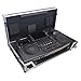 ProX XS-OPUSQUADW ATA Flight Style Road Case For Pioneer Opus Quad DJ Controller with 1U Rack Space and Wheels