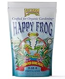 FoxFarm Happy Frog Steamed Bone Meal Fertilizer, Fine-Screened for All Stages of Plant Growth, Provides Phosphorus & Calcium - Ideal for Bulbs, Flowers & Organic Gardening, NPK 3-12-0 (4 lb)