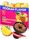 Pineapple Power Shisha Hookah Flavors – 3.5 oz (100g) Tobacco Free & Nicotine Free Shisha – Premium Non-Tobacco Hookah Flavors – Long-Lasting & Rich Smoke