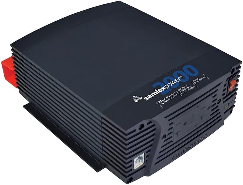 Samlex America SSW-2000-12A 2000W Pure Sine Wave Inverter