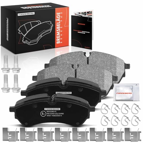 Plaquettes de frein Frankberg pour essieu avant de TGE Bus et Crafter 2.0L