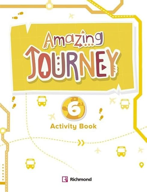 Portada de Amazing Journey 6º Educacion Primaria Activity Book Pack