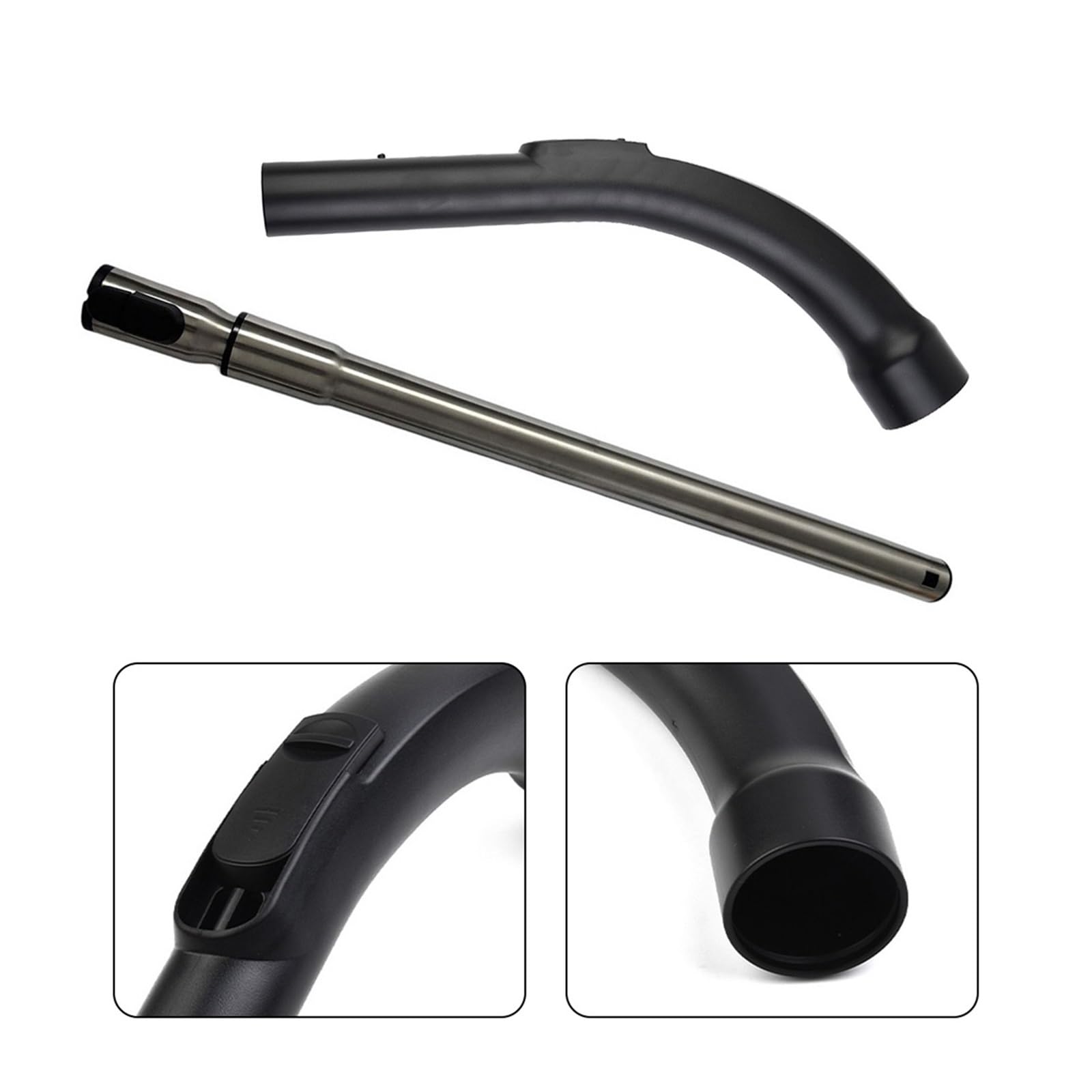 Set Di Maniglie for Tubi Di Prolunga Con Bloccaggio Regolabile Da 1 Pezzo, Compatibile Con Miele, Accessori for Aspirapolvere C1 C2 C3