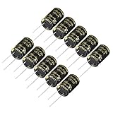 Tensión nominal: 35V; Capacitancia: 1000uF; Capacitancia tolerancia: ±20%(120Hz,+20 centígrados); máx. corriente de rizado a 105 Celsius 120Hz: 915mA; carga estándar de vida: 2000hrs.