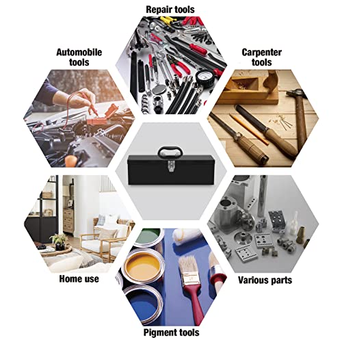 Image of Torin AG2260B 24 Drawers Storage Cabinet Organizer: Convenient Plastic Parts Storage for Desktop or Wall Mounted Organization of Hardware, Parts, Crafts, Beads or Tools, Black /Orange