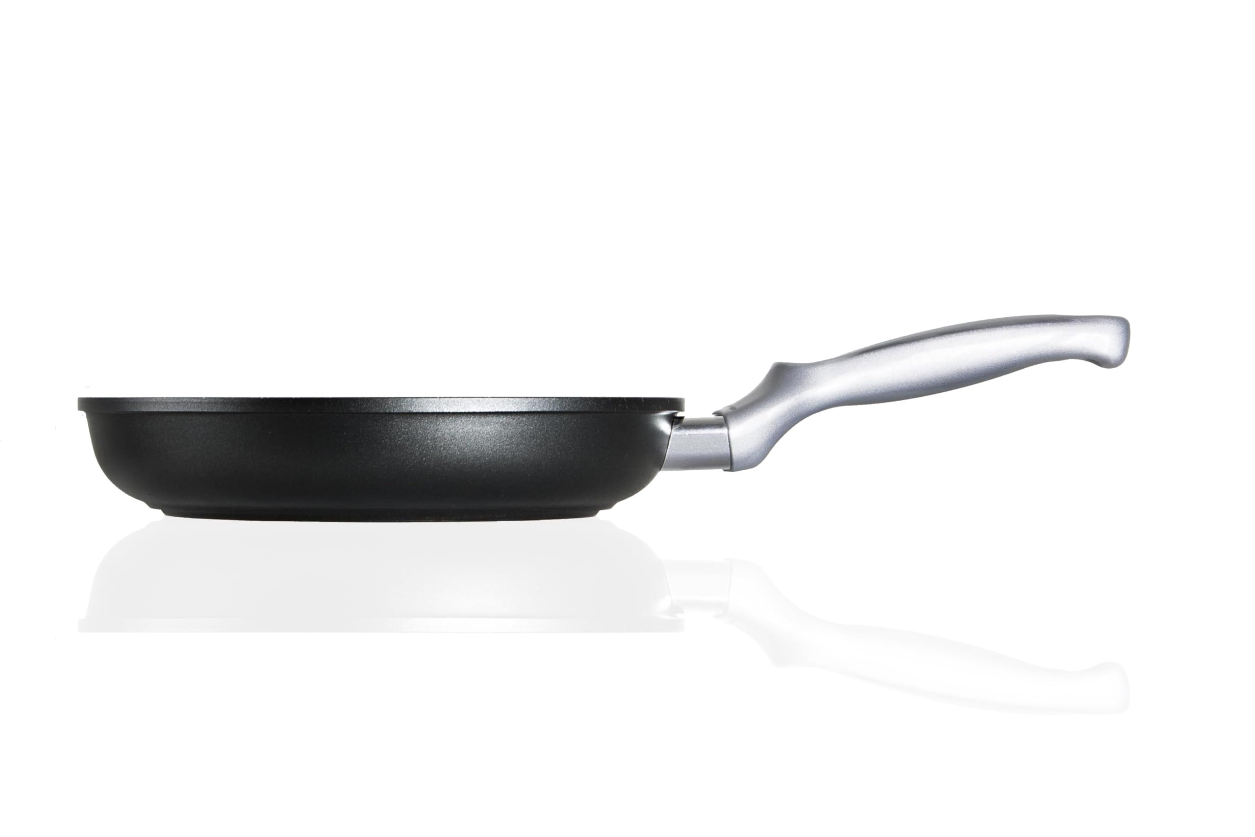 RISOLI' | GRANITO, Padella Antiaderente per Induzione e Gas Ø24cm, Alto Spessore, in Alluminio Fuso e Rivestimento in Granito, Made in Italy
