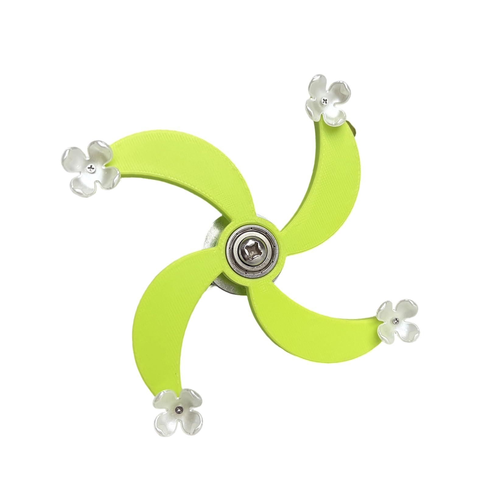 LUCKGONI Colorful 4 Leaves Windmills Toy Interactively Bird Toy For Parrots Encourages Play And Beak Healths Safe