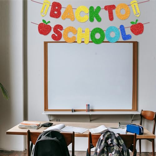 Glitter Back to School Banner - Image 3