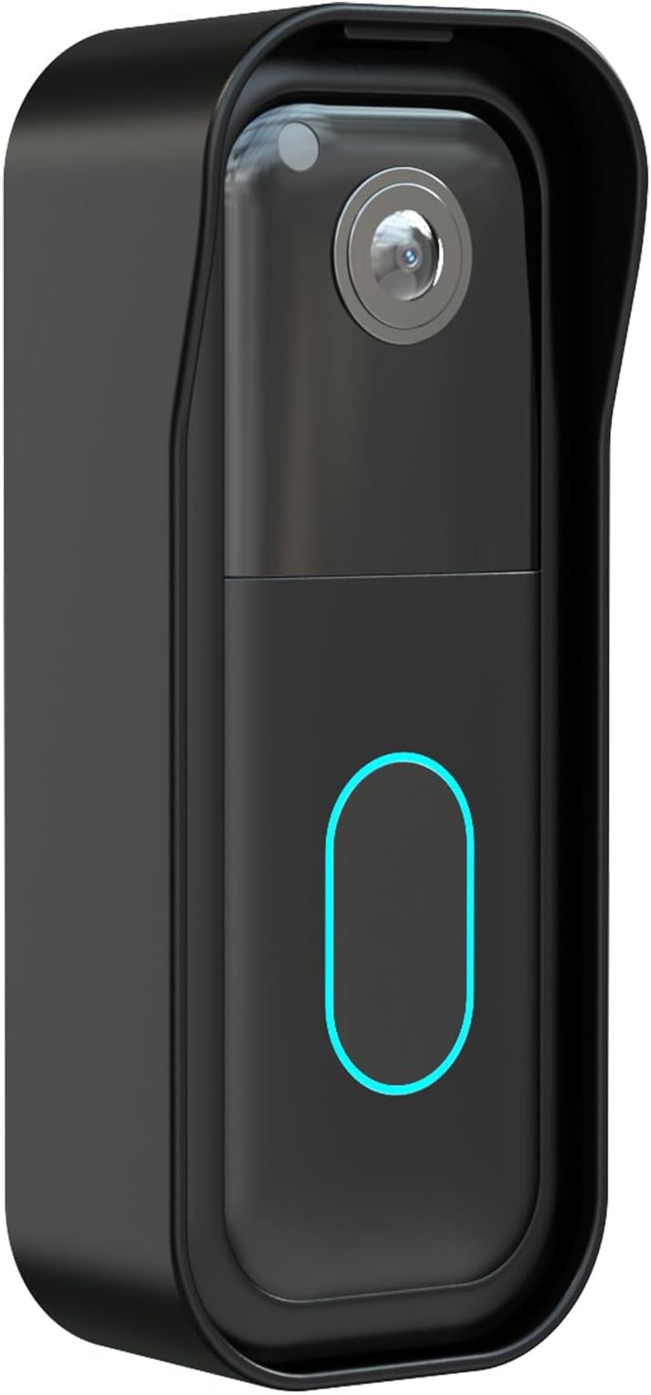 Tizomi Blink Doorbell Mount, Adhesive Door Mount for Blink Video Doorbell, No-Drill Mounting Bracket Accessories for Tenants