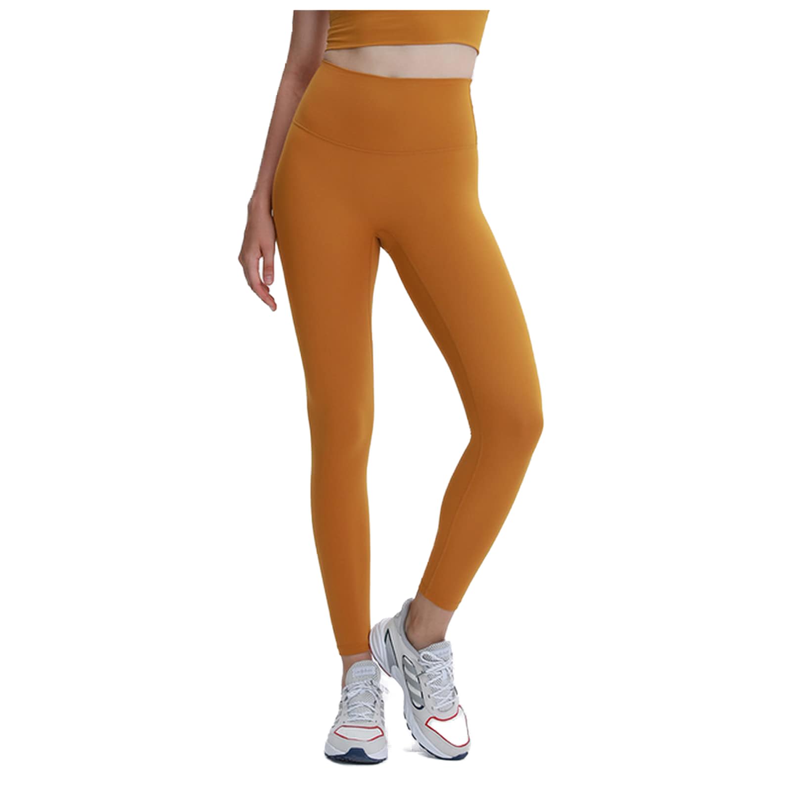 Polainas Impermeables Real altura de alto (12,5 cm) + Sin costura frontal Entrenamiento Deporte Pantalones Yoga Pantalones Legging Mujeres Desnudos Gimnasio Fitness Leggings Polainas Trail Running ( C