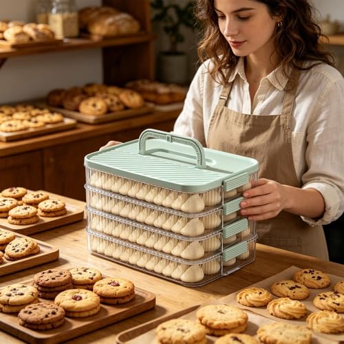 Contenedor de postre resistente al congelador para conservar comidas 3