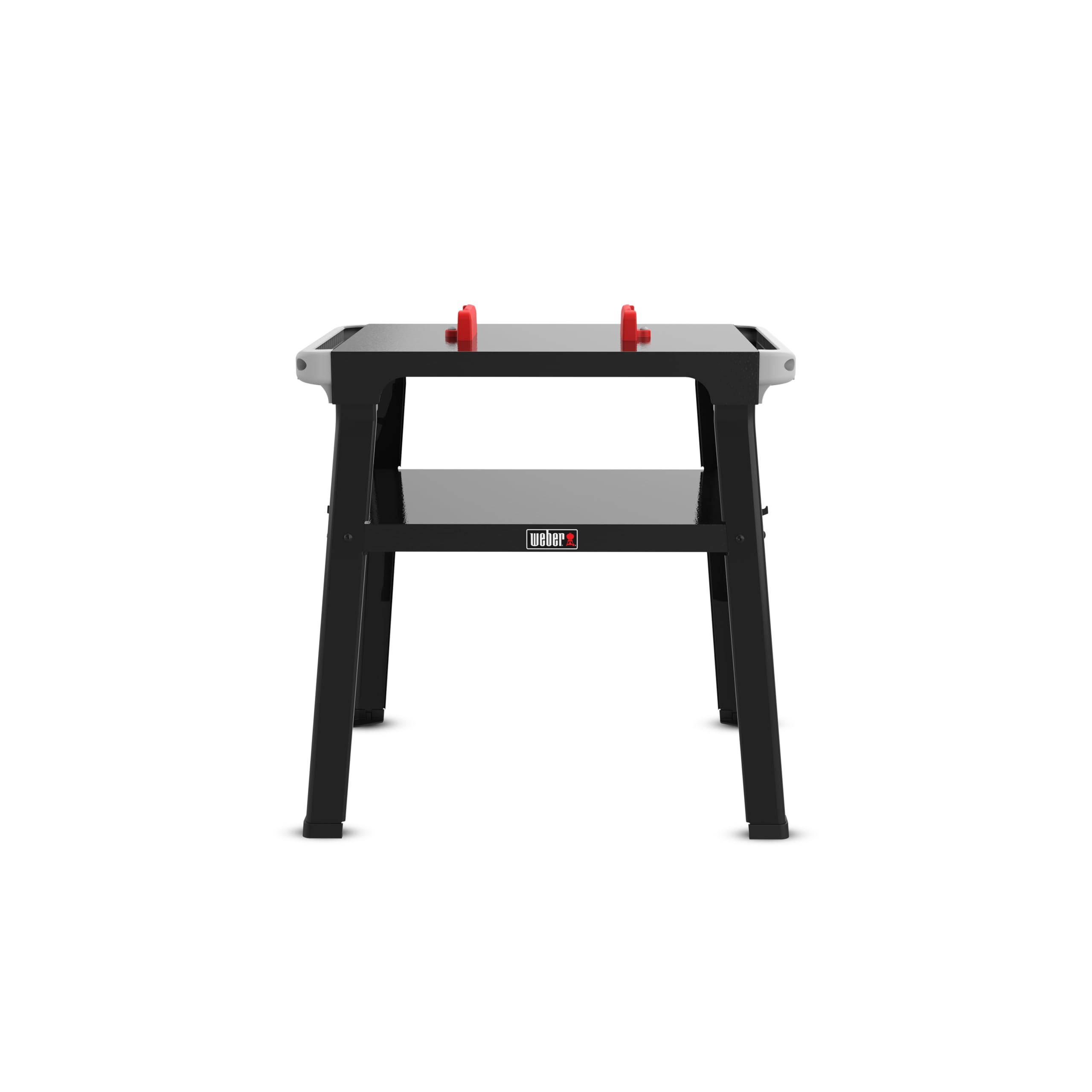 Weber Supporto Fisso per Tutti i Barbecue elettrici Lumin/Leggero e Stabile, con ripiano, Compatibile con Sistema Works – Nero (3401233)
