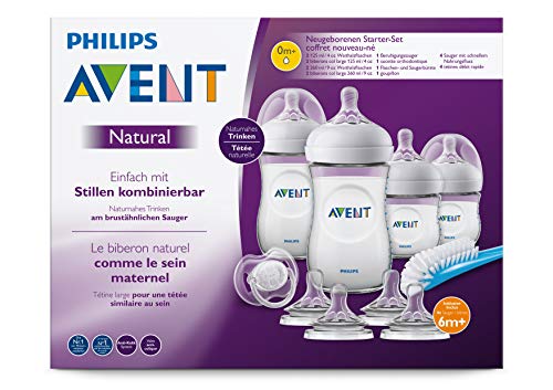 Philips Avent Natural-starterset voor pasgeborenen - Eenvoudig te combineren met borstvoeding - Borstvormige Speen… - Image 8