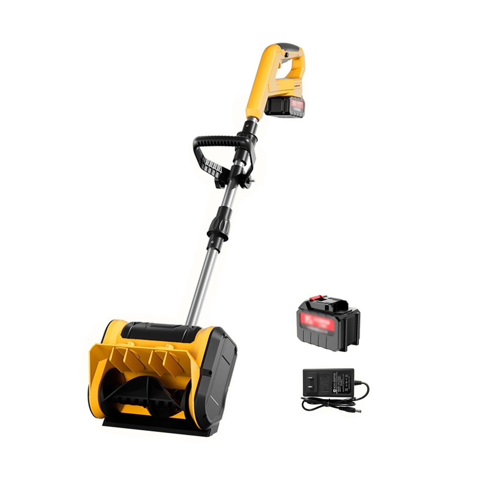 Spazzaneve elettrico 20V,Neve bagnata/pesante,Senza fili con portata di 25 piedi e pulizia in profondità di 12 pollici,Lanceneve per viali/passeggiate/terrazze(1x20V)