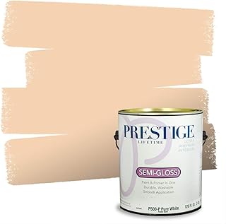 PRESTIGE Paints Interior Paint and Primer In One, 1-Gallon, Semi-Gloss, ...