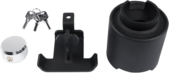 2516 Trailer Hitch Locks - Heavy-Duty 2 5/16-Inch Coupler Lock for RVs, Boats, Trucks, Trailers - Anti-Theft Security, Camper Accessories