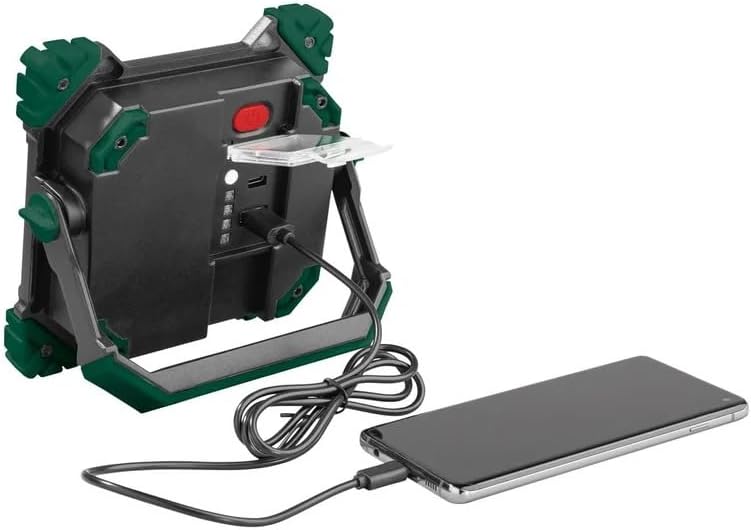 Parkside PAAL 6000 C2 charging a smartphone