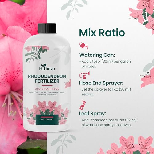 Fertilizante líquido Rhododendron 32oz para plantas miniatura 6
