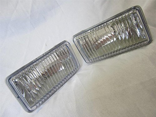 1999-2004 Chevy S10 Blazer (Except Xtreme) GMC Sonoma Pair Left LH Right RH Side Fog Driving Bumper Lights